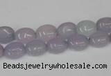 CCN514 15.5 inches 8*10mm oval candy jade beads wholesale