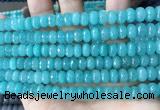 CCN5150 15 inches 5*8mm faceted rondelle candy jade beads