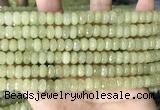 CCN5155 15 inches 5*8mm faceted rondelle candy jade beads