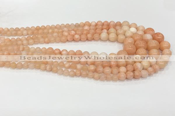 CCN5189 6mm - 14mm round candy jade graduated beads