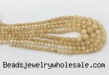 CCN5212 6mm - 14mm faceted round candy jade graduated beads