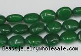 CCN522 15.5 inches 8*10mm oval candy jade beads wholesale