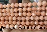 CCN5234 15 inches 8mm faceted nuggets candy jade beads