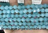 CCN5245 15 inches 8mm faceted nuggets candy jade beads