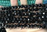 CCN5251 15 inches 8mm faceted nuggets candy jade beads