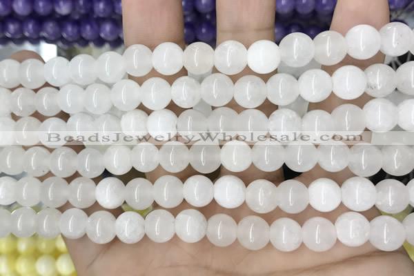 CCN5311 15 inches 8mm round candy jade beads Wholesale