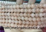 CCN5316 15 inches 8mm round candy jade beads Wholesale