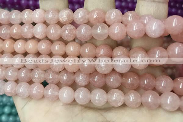 CCN5318 15 inches 8mm round candy jade beads Wholesale