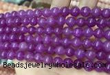 CCN5366 15 inches 8mm round candy jade beads Wholesale