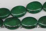 CCN539 15.5 inches 15*20mm oval candy jade beads wholesale