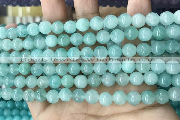 CCN5408 15 inches 8mm round candy jade beads Wholesale