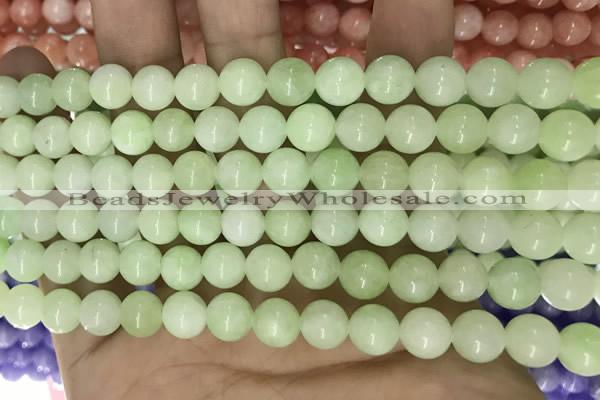 CCN5414 15 inches 8mm round candy jade beads Wholesale