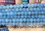 CCN5432 15 inches 8mm round candy jade beads Wholesale