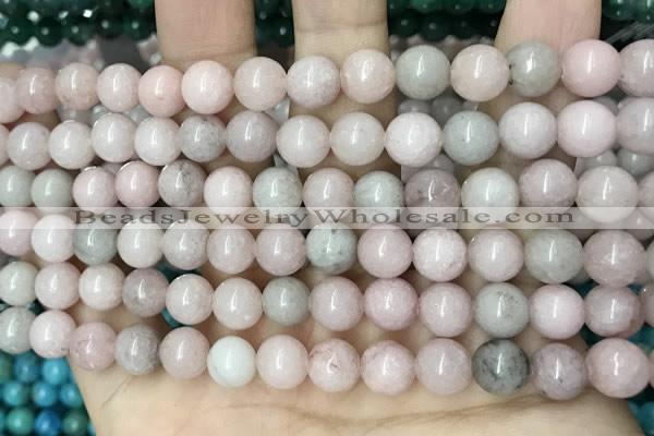 CCN5442 15 inches 8mm round candy jade beads Wholesale