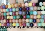 CCN5470 15 inches 8mm round candy jade beads Wholesale