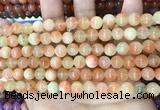 CCN5475 15 inches 8mm round candy jade beads Wholesale