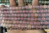 CCN5491 15 inches 8mm round candy jade beads Wholesale