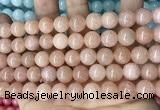 CCN5540 15 inches 8mm round candy jade beads Wholesale