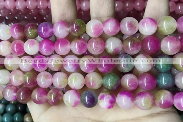 CCN5553 15 inches 8mm round candy jade beads Wholesale