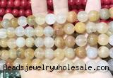 CCN5555 15 inches 8mm round candy jade beads Wholesale