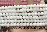 CCN5573 15 inches 8mm round matte candy jade beads Wholesale