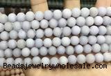 CCN5577 15 inches 8mm round matte candy jade beads Wholesale