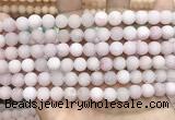 CCN5583 15 inches 8mm round matte candy jade beads Wholesale