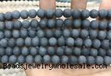 CCN5632 15 inches 8mm round matte candy jade beads Wholesale