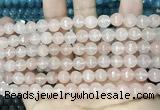 CCN5677 15 inches 8mm faceted round candy jade beads