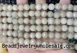 CCN5683 15 inches 8mm faceted round candy jade beads