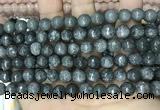 CCN5692 15 inches 8mm faceted round candy jade beads