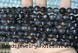 CCN5702 15 inches 8mm faceted round candy jade beads