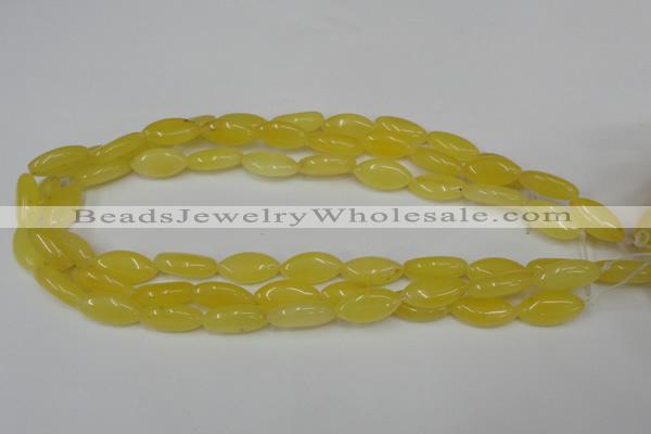 CCN572 15.5 inches 10*20mm marquise candy jade beads wholesale