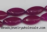 CCN575 15.5 inches 10*20mm marquise candy jade beads wholesale