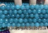 CCN5782 15 inches 10mm faceted round candy jade beads