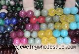 CCN5819 15 inches 10mm faceted round candy jade beads