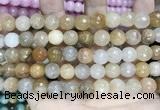 CCN5823 15 inches 10mm faceted round candy jade beads