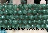 CCN5825 15 inches 10mm faceted round candy jade beads