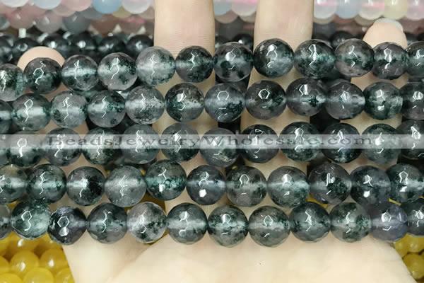 CCN5828 15 inches 10mm faceted round candy jade beads