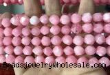 CCN5842 15 inches 8mm faceted nuggets candy jade beads Wholesale