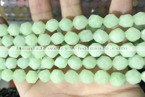 CCN5845 15 inches 8mm faceted nuggets candy jade beads Wholesale