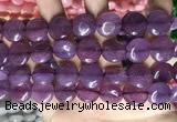 CCN5874 15 inches 15mm flat round candy jade beads Wholesale