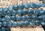 CCN5896 15 inches 15mm flat round candy jade beads Wholesale