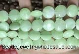 CCN5901 15 inches 15mm flat round candy jade beads Wholesale