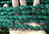 CCN5929 15 inches 12*12mm heart candy jade beads Wholesale