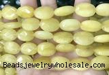 CCN5967 15 inches 13*18mm faceted oval candy jade beads