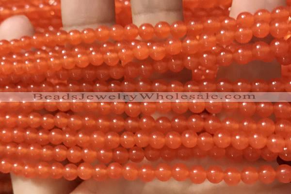 CCN6009 15.5 inches 4mm round candy jade beads Wholesale