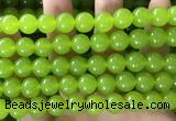 CCN6103 15.5 inches 10mm round candy jade beads Wholesale