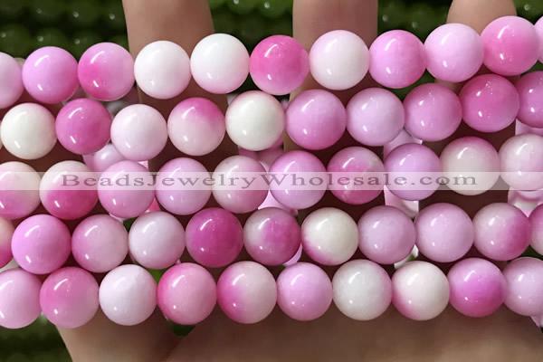 CCN6191 15.5 inches 10mm round candy jade beads Wholesale