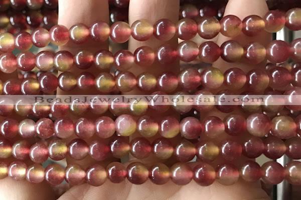 CCN6201 15.5 inches 6mm round candy jade beads Wholesale